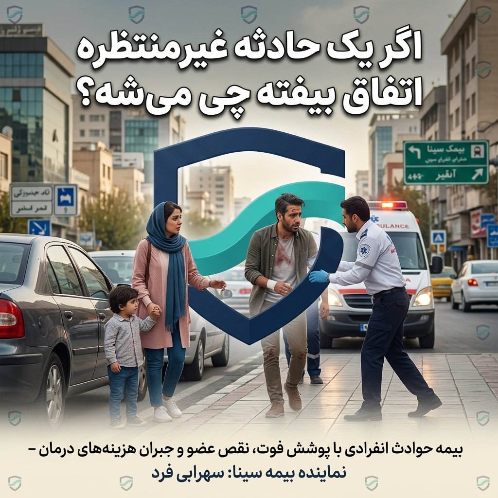 بیمه حوادث انفرادی بیمه سینا